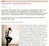 KabalaSziget Magazin:Kultúra A Táncnak élve - interjú Bakó Gáborral 2.r�sz 2010. május 2.
